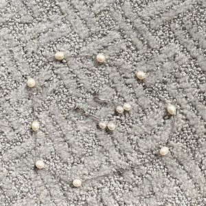 Pearl Necklace with Drop Earring Set - In White Pearl Purchased from Hong Kong